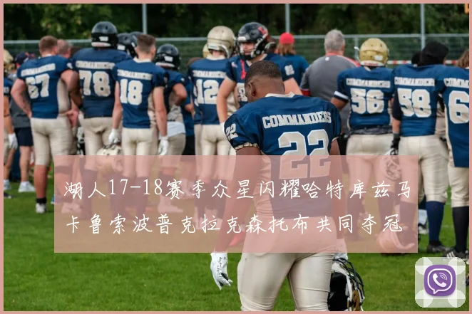 湖人17-18赛季众星闪耀哈特库兹马卡鲁索波普克拉克森托布共同夺冠的辉煌时刻